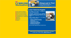 Desktop Screenshot of bruni-versandservice.de